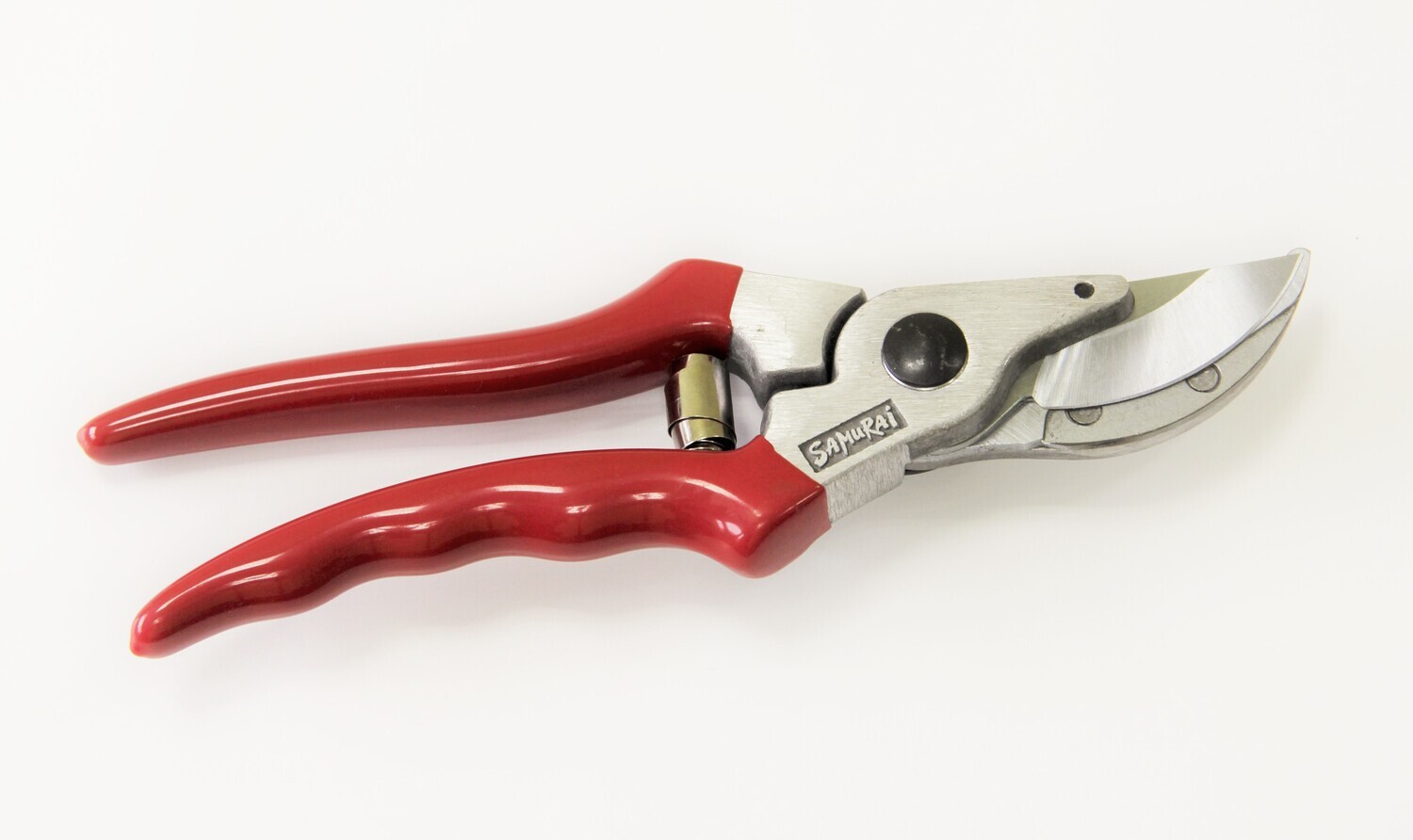 Secateurs with a chrome-plated blade