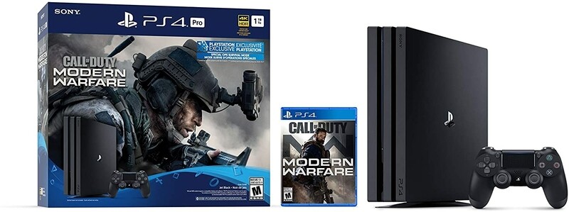 PlayStation 4 Pro 1TB Console - Call of Duty: Modern Warfare