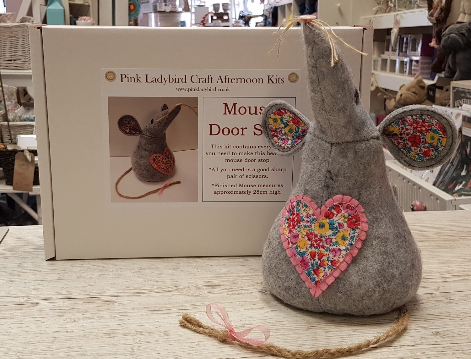 Craft Afternoon Kit - Mouse Door Stop