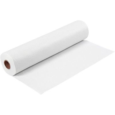 Felt - White (by the metre) W:45cm, thickness 1,5 mm, 180-200 g/m2