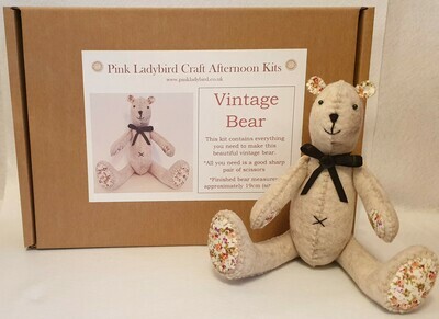 Craft Afternoon Kit - Vintage Bear