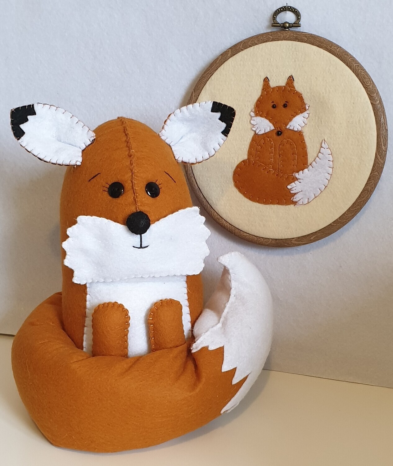 DOWNLOADABLE PDF Pattern Booklet -Vicky Vixen and Fox Wall Decoration