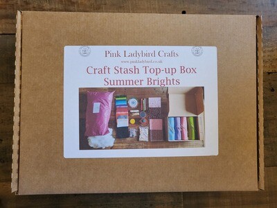 Craft Stash Top-up Box - Summer Brights
