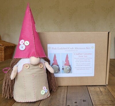 Craft Afternoon Kit - Crafter Gnome Desk Tidy