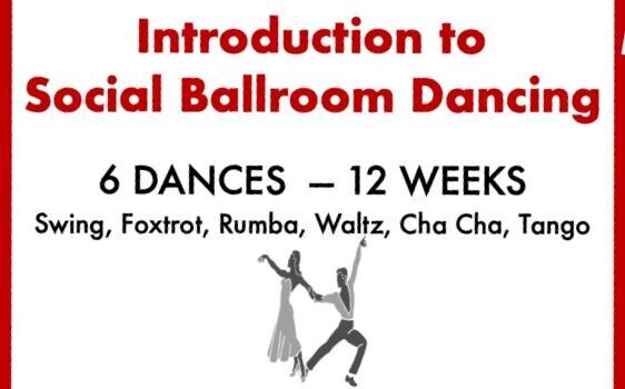 Intro to Ballroom Dance Series - 12 weeks / 6 Dances