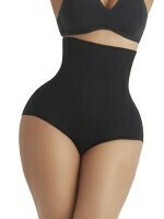 Enhancer Black High Waist Butt Lifter Panties With Pad Ladies