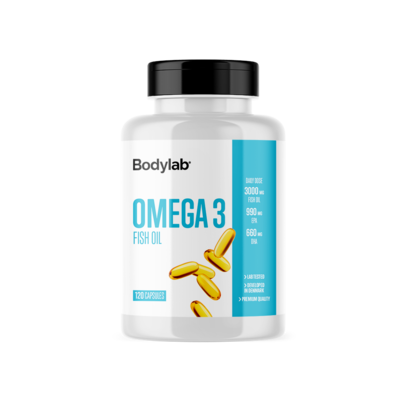 Bodylab Omega3 Fiskeolie (120 stk) Bodylab Omega3 Fiskeolie (120 stk)