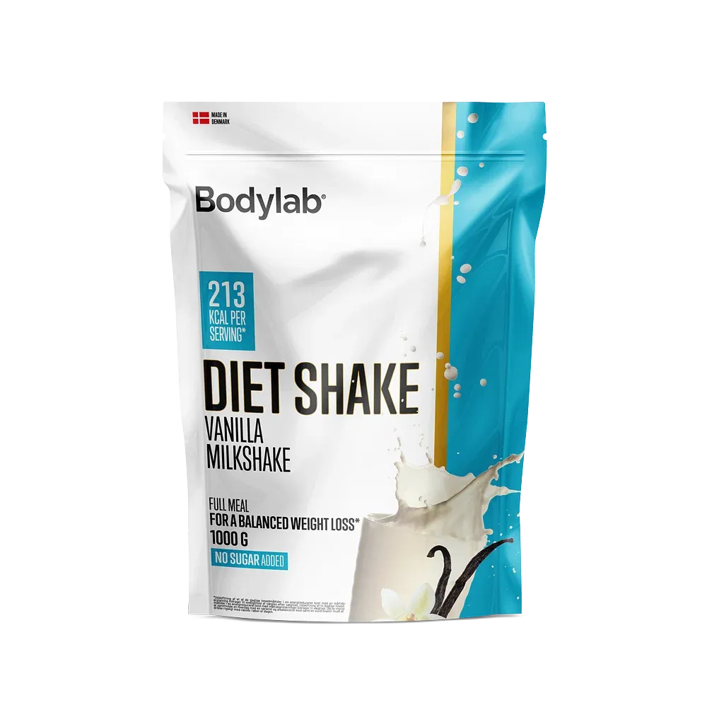 Bodylab Diet Shake (1 kg), Smag: Vanilla Milkshake