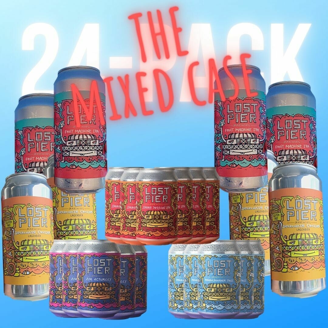 THE MIXED CASE x 24 cans + FREE SHIPPING