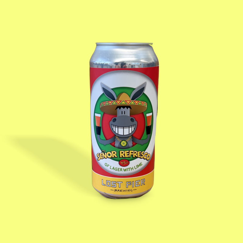 Seńor Refresco Lime Lager cerveza (Gluten Free)