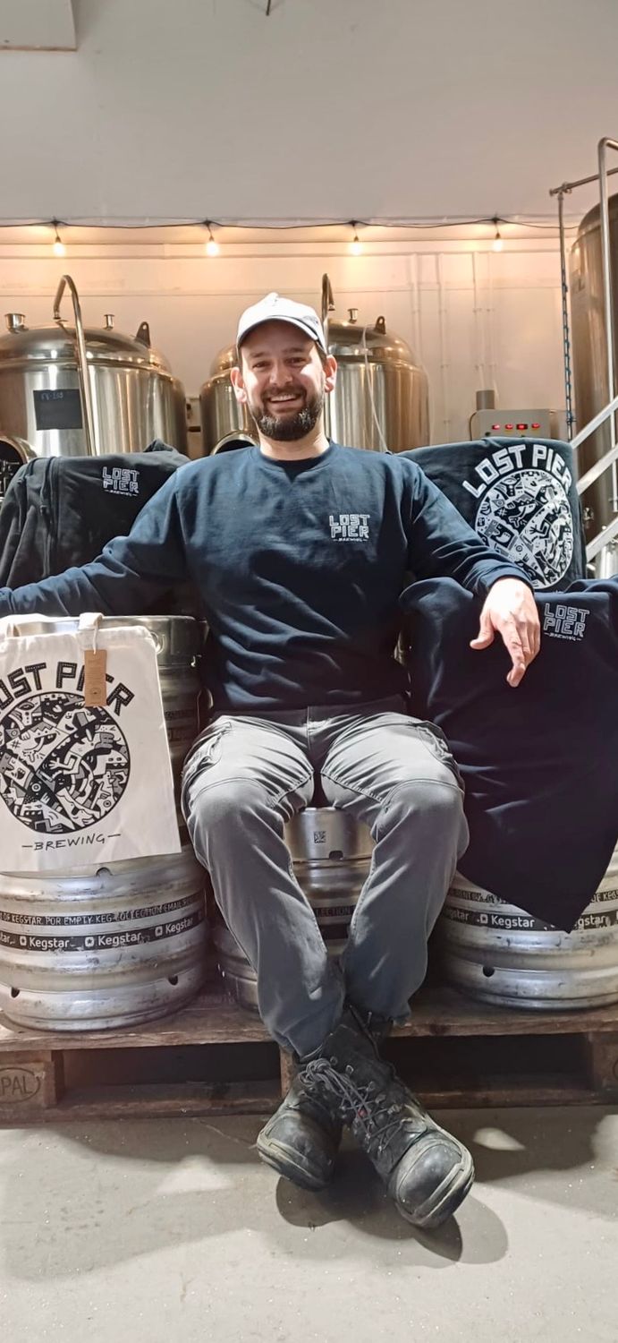 Branded Jumper Dark Grey