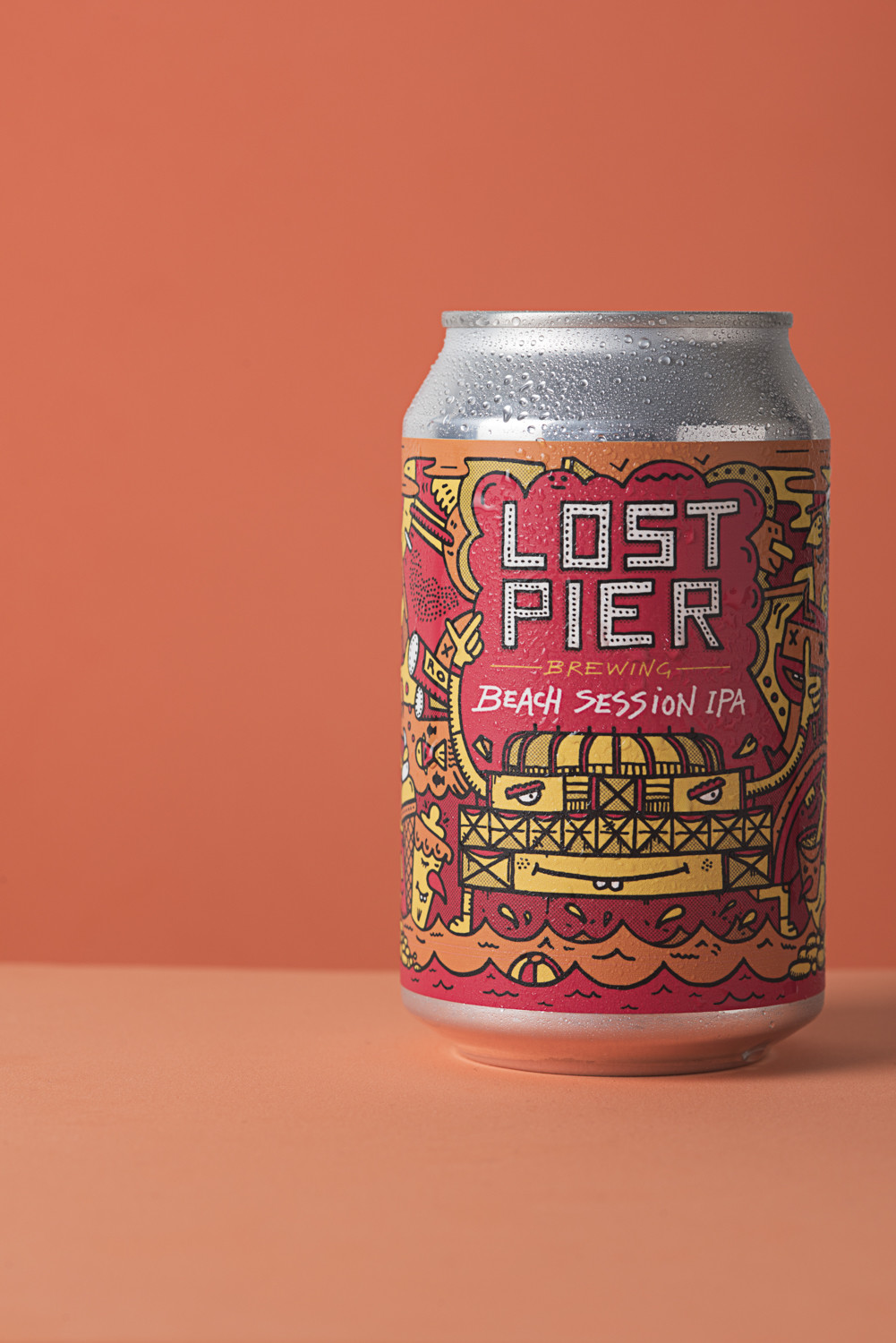 Beach Session IPA 4% GF (Previous Label Design)