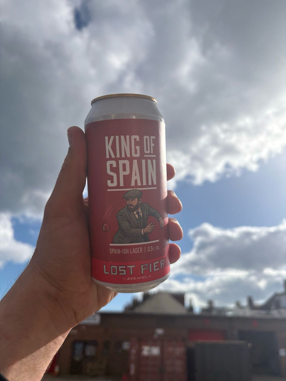 King Of Spain - 0.5% Spain-ish Lager - 440ml