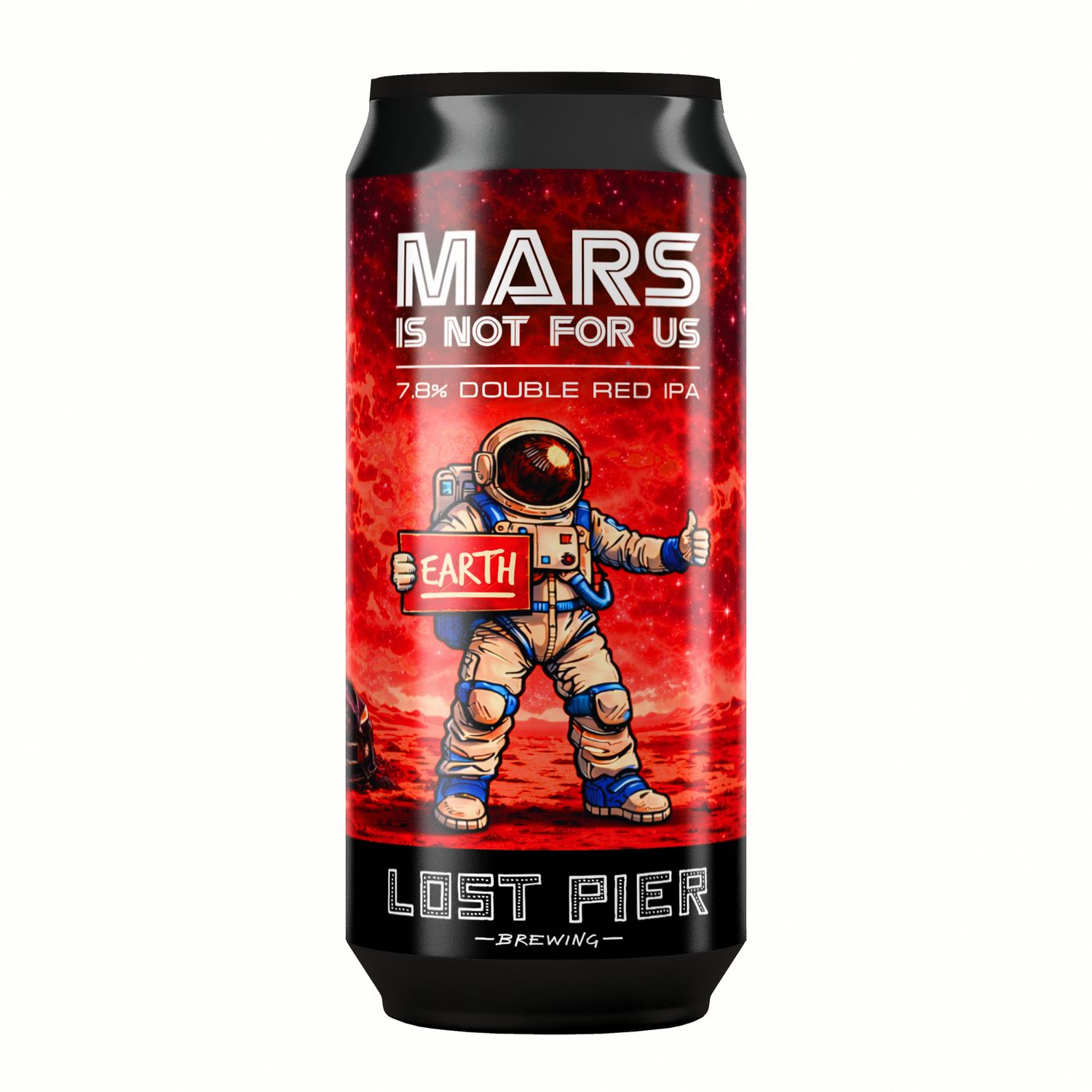 Mars Is Not For Us - Double Red IPA 7.8% - 440ml