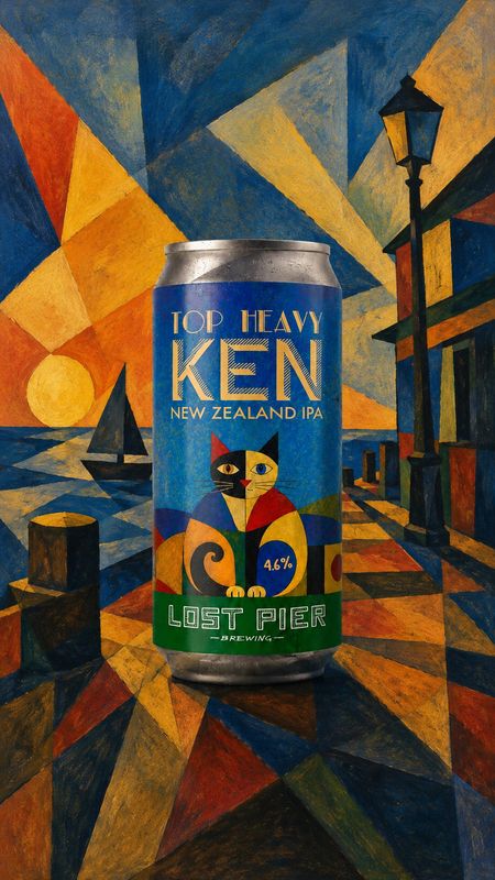 Top Heavy Ken Fluffy Pale ale 4.6%