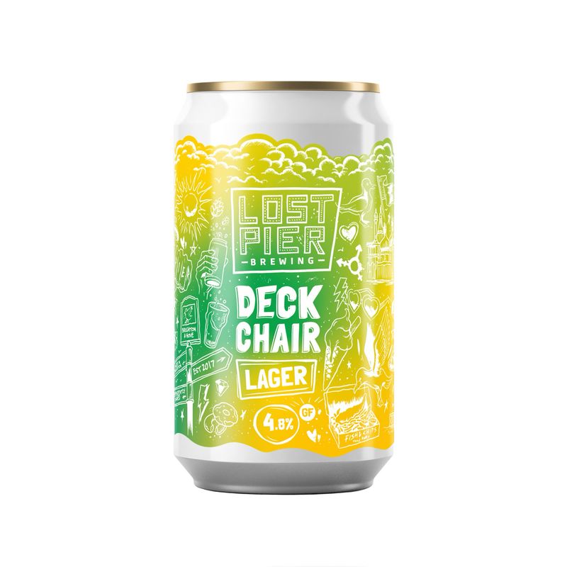Deckchair Lagerbier - Gluten Free - 330ml