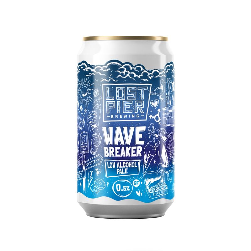 Wave Breaker AF Hazy Pale 330ml