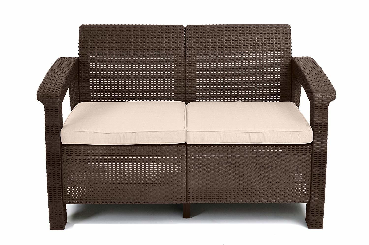 Keter Corfu Love Seat All Weather