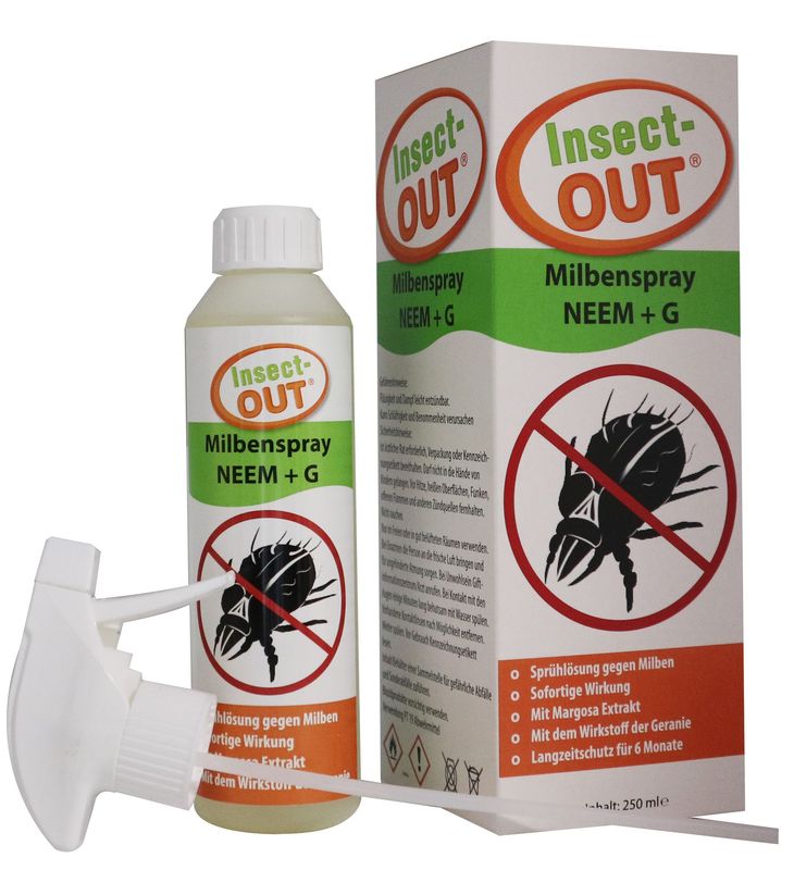 Insect-OUT Milbenspray NEEM + G 250 ml Insect-OUT Milbenspray NEEM + G 250 ml