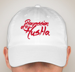 POAH White &amp; Matte Red Cap