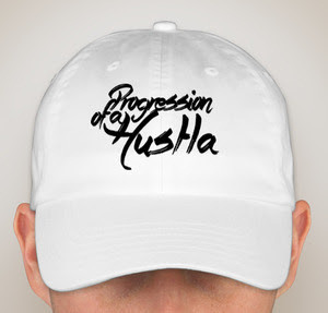 POAH White &amp; Black Cap