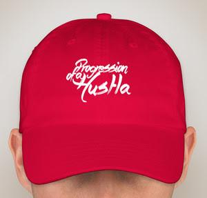 POAH Red &amp; Matte White Cap