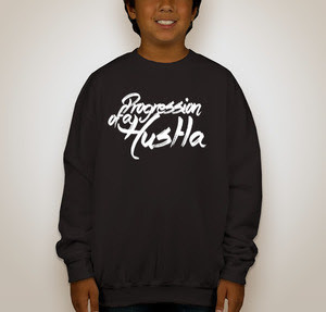 POAH Black &amp; Matte White Crewneck