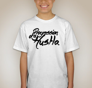 POAH White &amp; Matte Black T Shirt