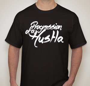 POAH Black &amp; Matte White T Shirt