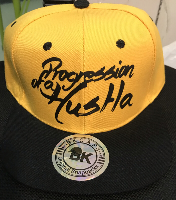 POAH Black &amp; Yellow Gold Snapback