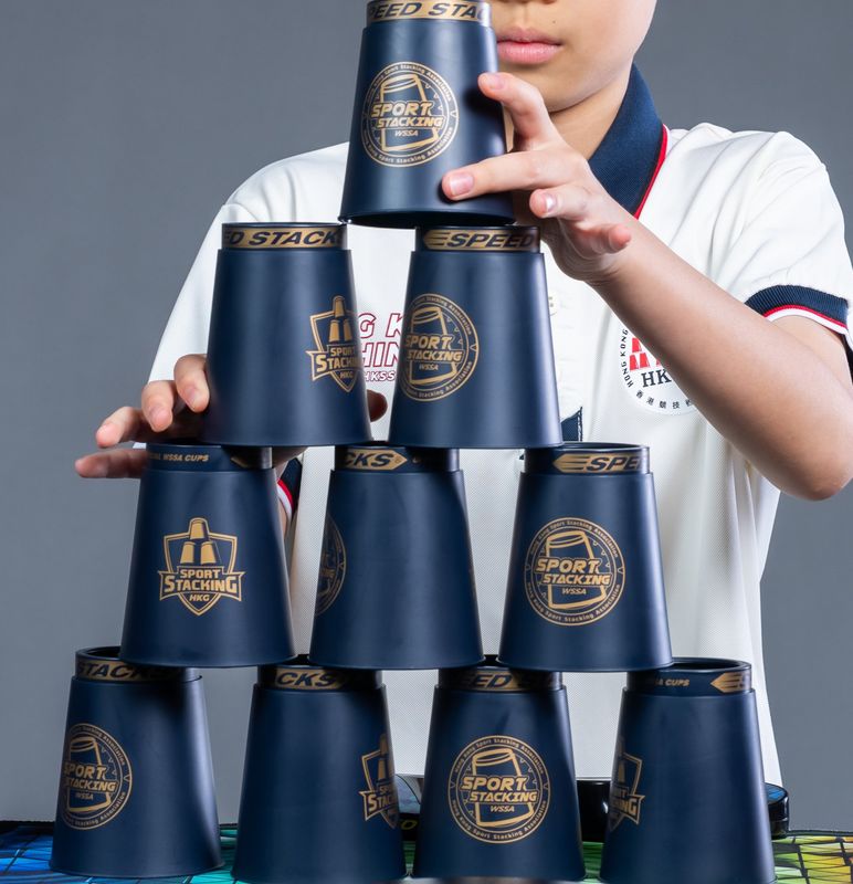 專業版競技疊杯連固定杆 (香港限量版HK01)