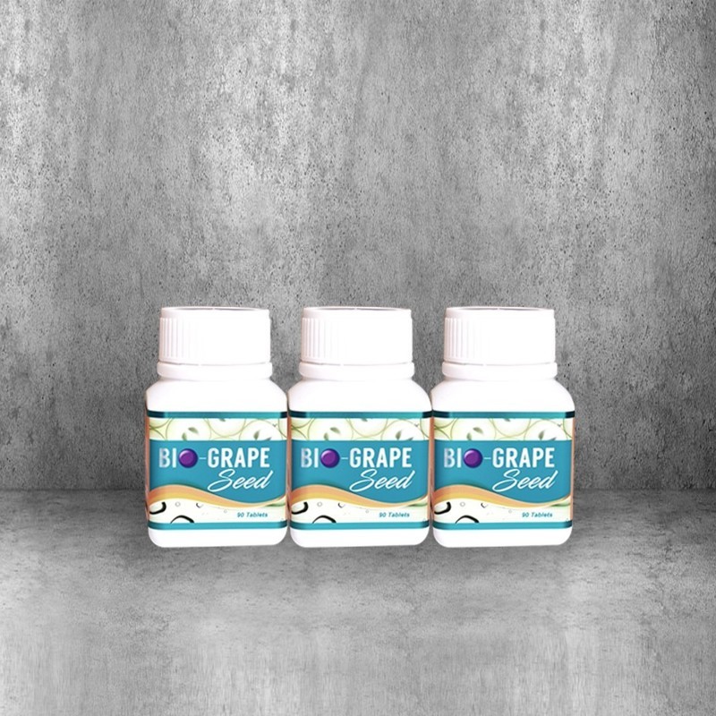 BIO GRAPE SEED (3 BOTOL)