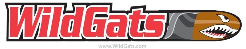 WildGats sticker, UV stabilized for durability