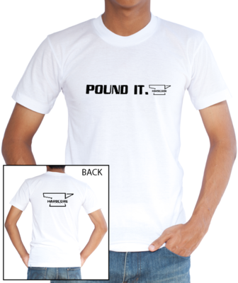 "Pound It" T-Shirt - White
