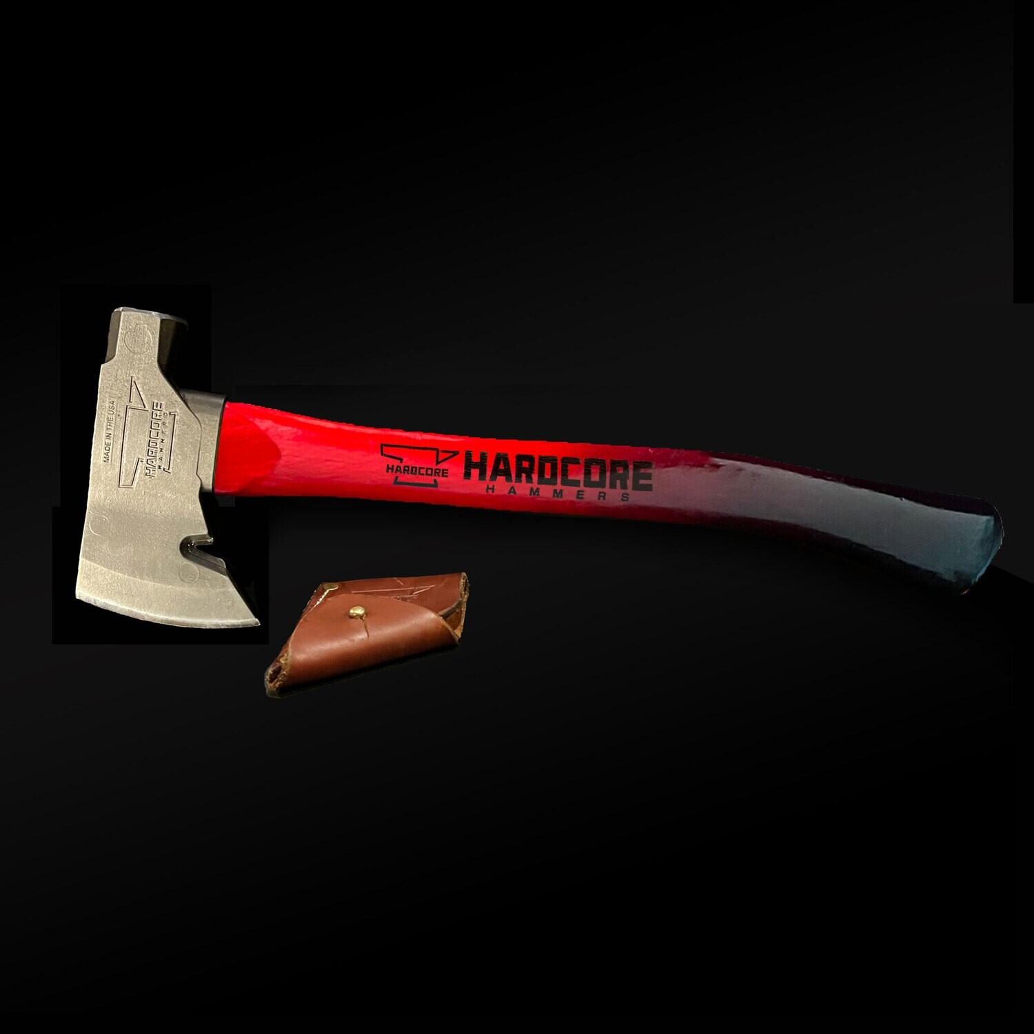 Survivalist Hatchet - Zombie (red/black)