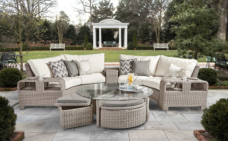 St. Tropez OUTDOOR CURVED SECTIONAL Stone St. Tropez OUTDOOR CURVED SECTIONAL Stone