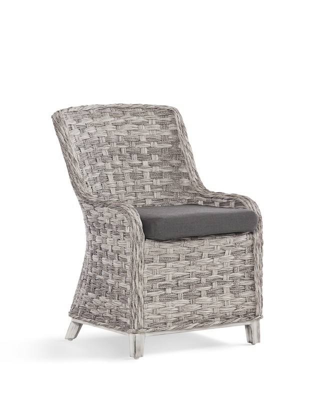 Grande Isle OUTDOOR DINING CHAIRS Soft Granite Grande Isle OUTDOOR DINING CHAIRS Soft Granite