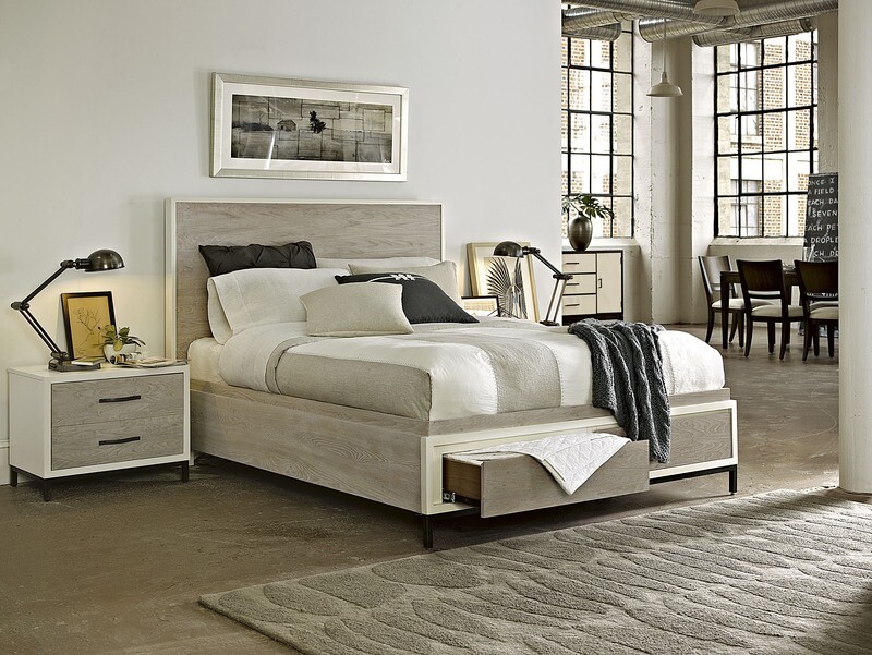 Spencer STORAGE BED COLLECTION Parchment Spencer STORAGE BED COLLECTION Parchment