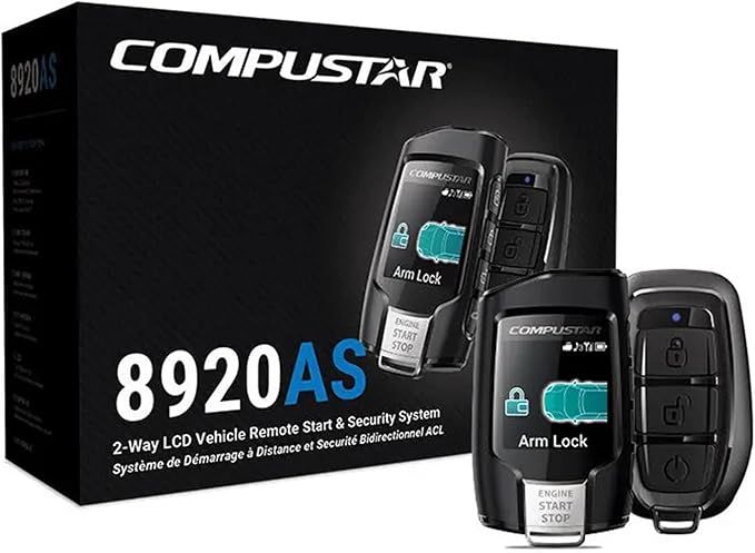 Compustar CS8920-AS 2-Way LCD FM Alarm &amp; Starter kit Q9