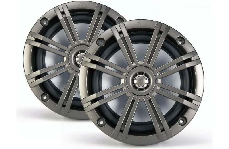 Kicker 41KM652C 6-1/2&quot; 2-way marine speakers (2-ohm)