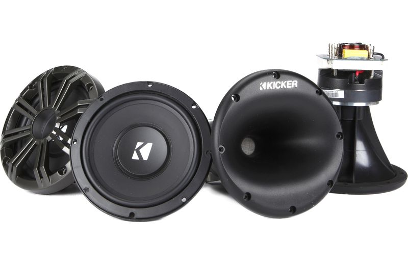 Kicker 41KMS674C 6-3/4&quot; marine component speaker system