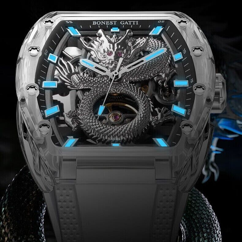 Bonest Gatti Dragon Dial Watch