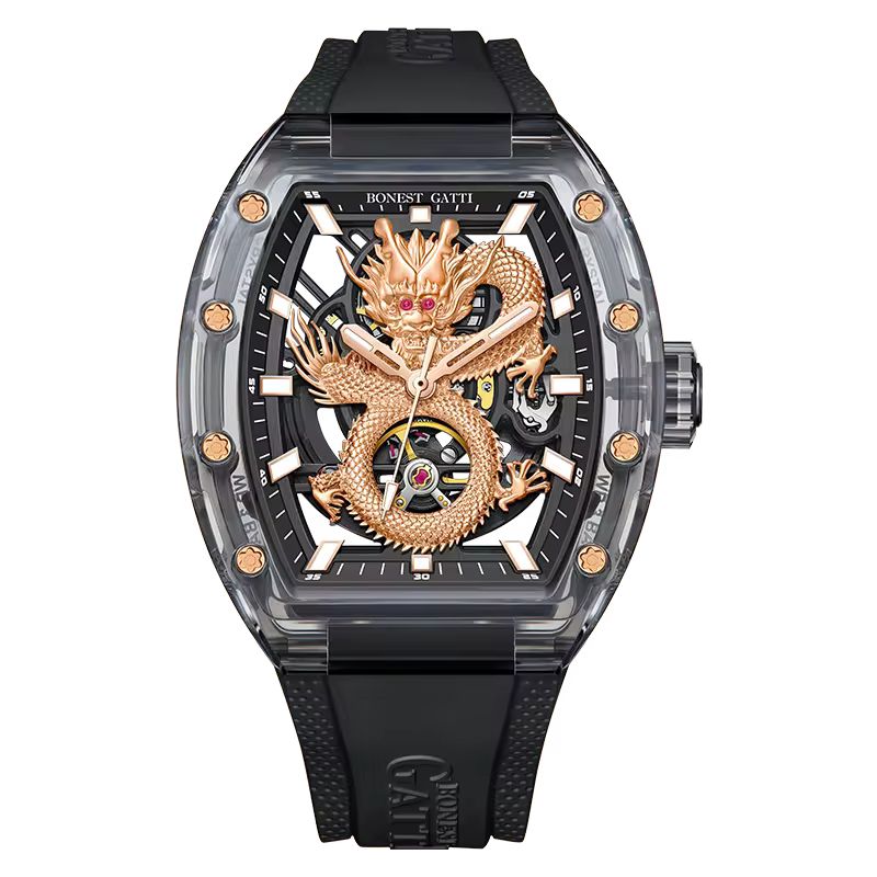 Bonest Gatti Dragon Dial Watch