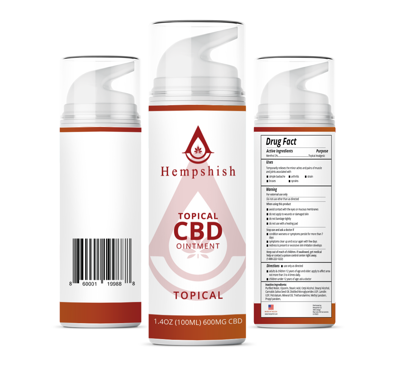 Medicinal Topical CBD Ointment