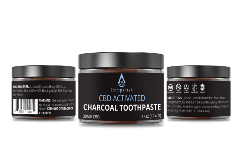 CBD Activated Charcoal Toothpaste