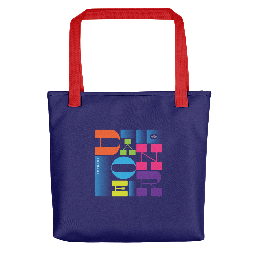 Dance Color Type Block Tote
