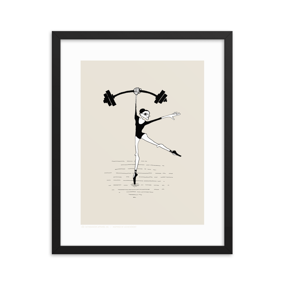 Strong Dancer Framed Poster (16 x 20 in)