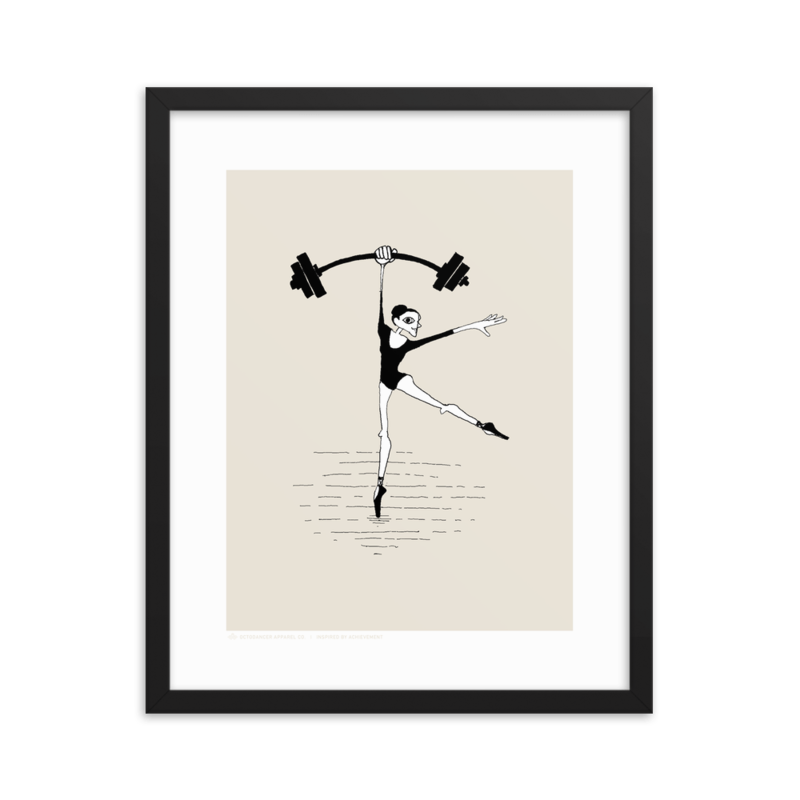 Strong Dancer Framed Poster (16 x 20 in)