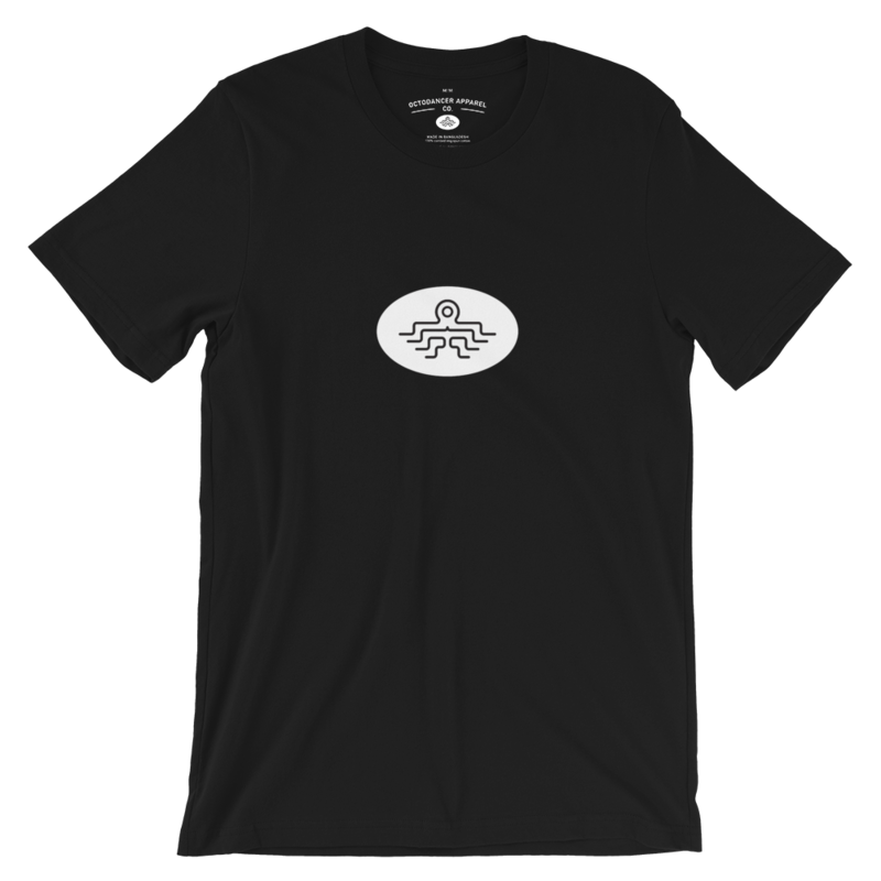 Unisex Octodancer Logo T-Shirt (Black)