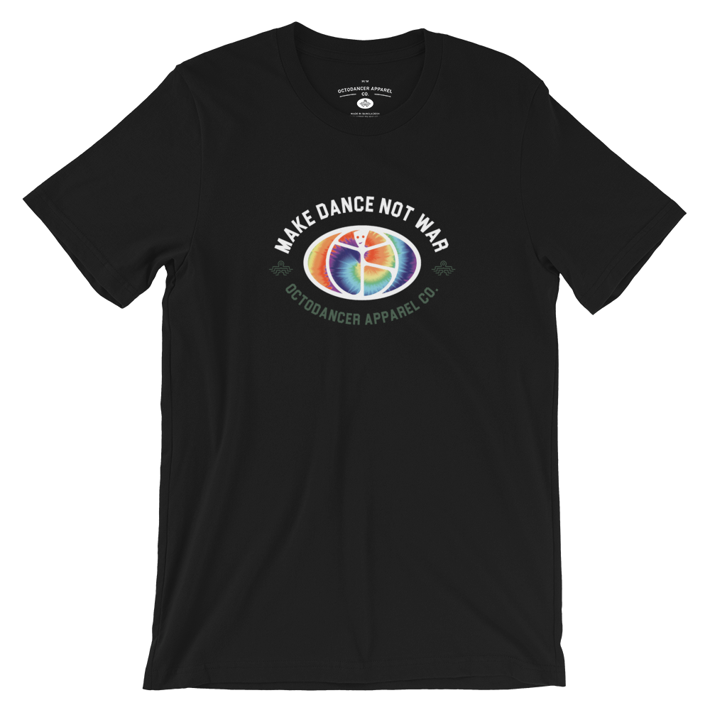 Unisex Make Dance Not War T-Shirt (Black)